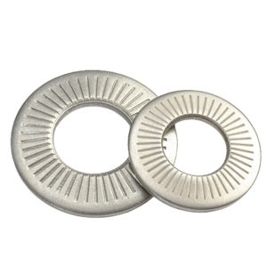 Factory customized DIN6795 M4 M16 304 Stainless Steel Carbon Steel 65Mn Zinc Plated Grounding Washer